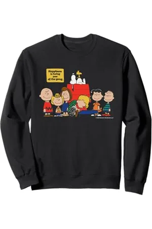 Peanuts Snoopy Woodstock Happy Gang Friends Friendship BFF Vintage Sweatshirt