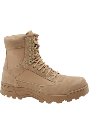 Brandit 9 Eyelet Tactical Boots, color: camel, size: 46