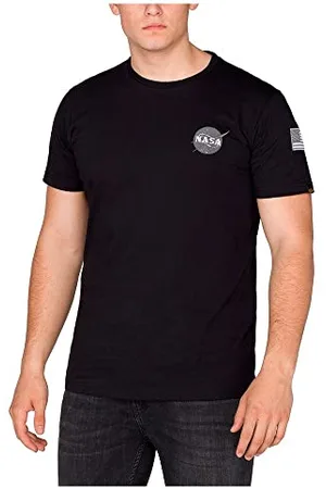 Alpha Industries Alpha Indutries Space Shuttle T-Shirt pour Homme, Black