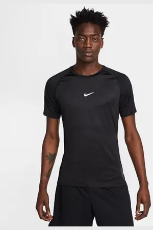 Nike Pro Breathe HJ4055-010 T-Shirt à Manches Courtes pour Homme Coupe ajustée Taille M