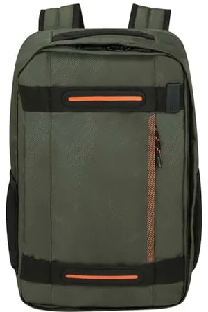 American Tourister Urban Track - Ryanair Cabin Sac 25 x 20 x 40 cm, 24,5 L, 0,50 kg, bagages à main, sous-coque en avion, vert (kaki noir)