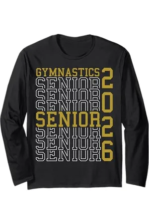 Class of 2026 Graduation Shirts Gymnastique Senior Nuit Gymnastique Senior 2026 Graduation 30 Manche Longue