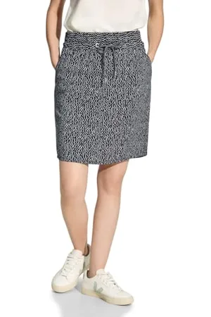 CECIL B361534 Jupe mi-Longue, Bleu Universel, M Femmes, , M Women