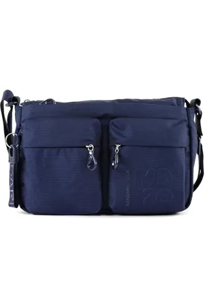 Mandarina Duck Sac à Bandoulière Gris (Robe Bleue) Md 20 P10qmtx5 28x18x9 (L x H x W)