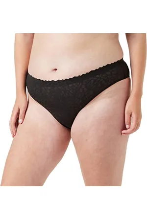 Sloggi Zero Feel Lace 2.0 Brazil Panty Femme, BLACK, S
