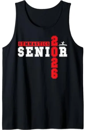 Class of 2026 Graduation Shirts Gymnastique Senior Nuit Gymnastique Senior 2026 Graduation 9 Débardeur
