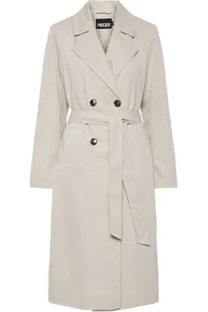 Pieces® Femme Pcscarlett Ls Noos Trenchcoat, ., M EU