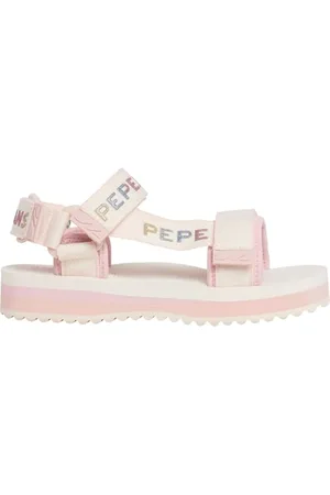 Pepe Jeans Fille Pool Fresh G Chaussures, Beige écru Blanc, 38 2/3 EU