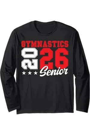 Class of 2026 Graduation Shirts Gymnastique Senior Nuit Gymnastique Senior 2026 Graduation 11 Manche Longue
