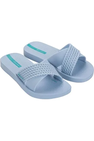 Ipanema Street Kids Slide Sandal, Blue/Light Blue, 36 EU