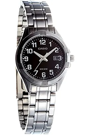 Casio LTP-1308D-1B - Montre Femme - Quartz Analogique - Bracelet Acier Inoxydable Métallisé