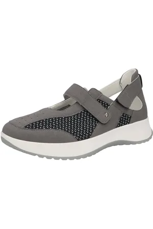 Berkemann Femme Kari Basket, Gris/Noir, 37.5 EU