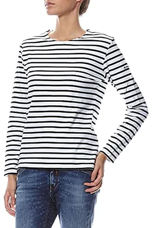 Armor.lux Femme Marinière "Lesconil" Femme T shirt, , Taille 2