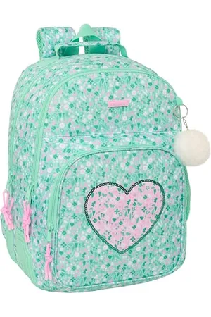 Safta CUORE - Sac à dos scolaire pour enfants de différents âges, confortable et polyvalent, qualité et résistance, 32 x 15 x 42 cm, , M, Décontracté