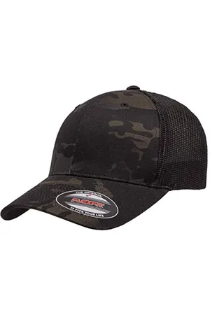 Flexfit Casquette Trucker Capuchon, Multicam Noir, Taille Unique Mixte