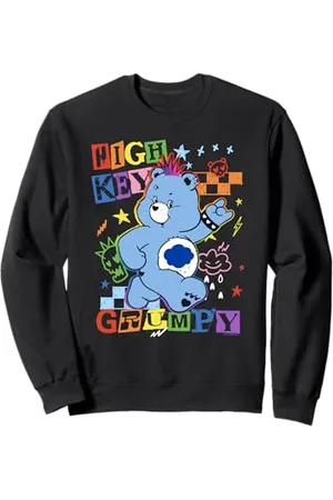 Care Bears High Key Grumpy Retro Punk Poster Sweatshirt