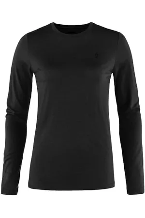 Fjällräven Fjallraven 84102-550 Abisko Wool LS W Sweatshirt Femme Black Taille S