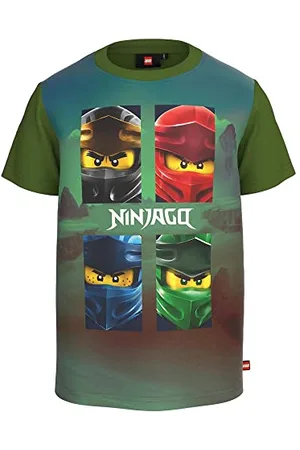 LEGO Wear Ninjago Jungen T-Shirt Cole Kai Lloyd Jay LWTaylor 120, , 92 Garçon