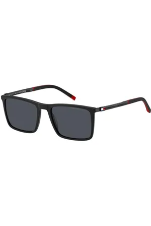 Tommy Hilfiger Lunettes de Soleil TH 2077/S Matte Black/Grey 55/19/145 homme
