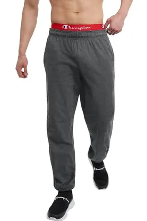 Champion Léger en Jersey à Bas fermé, Pantalon de Jogging de Chándal De Punto Ligero Con Parte Inferior Cerrada i Leve E Fee Chada, Granit chiné-407q88, 4XL Homme