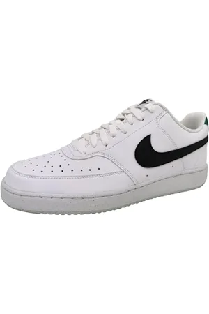 Nike Chaussures de Basketball Court Vision Low Better pour Homme, Blanc Malachite, Blanc, Noir, 45.5 EU