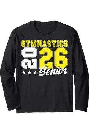 Class of 2026 Graduation Shirts Gymnastique Senior Nuit Gymnastique Senior 2026 Graduation 23 Manche Longue