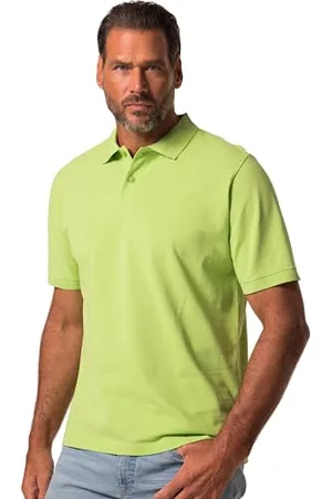 JP 1880 Hommes Grandes Tailles L-8XL Polo Collection Basic à Manches Courtes, en Coton piqué - Jusqu