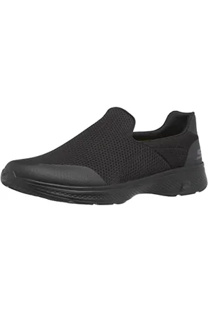 Skechers Baskets pour homme Go Walk Chaussures basses Taille M 42,5 - - Black (bbk), 47