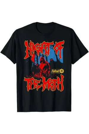 Fallout Video Game Night of the Moth Heavy Metal T-Shirt