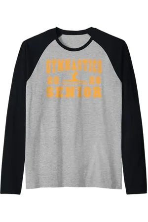 Class of 2026 Graduation Shirts Gymnastique Senior Nuit Gymnastique Senior 2026 Graduation 13 Manche Raglan