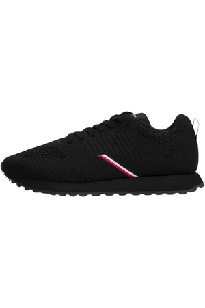 Tommy Hilfiger Homme New Runner Eva Corpo Knit Fm0fm05648 Bas, Black (Black), 41 EU