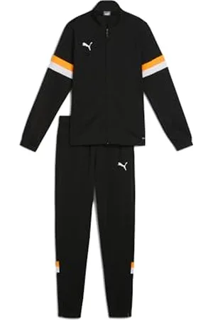 PUMA IndividualRISE Tracksuit Jr, Costumes tricotés Homme, Black-Heat Fire, 176