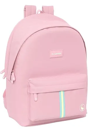 Safta EL GANSO BASICS - Sac à dos pour ordinateur portable 15,6" et USB, idéal pour les jeunes de différents âges, tissu recyclé, confortable et polyvalent, qualité et résistance, 31 x 18 x 44 cm