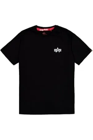 Alpha Industries Signature BP T T-Shirt, Black, L Homme