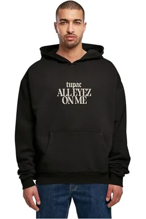 Mister Tee MERCHCODE Mt3360-2pac All Eyez on Me Tracklist Ultra Heavy Oversize Hoodie Maillot de survêtement, , XXL Grande Taille Homme