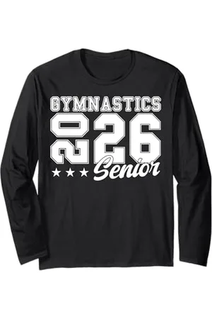 Class of 2026 Graduation Shirts Gymnastique Senior Nuit Gymnastique Senior 2026 Graduation 5 Manche Longue