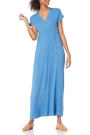 Amazon Robe Longue cintrée (Disponible en Grande Taille) Femme, , XL
