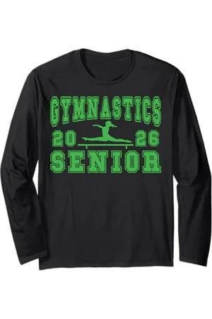 Class of 2026 Graduation Shirts Gymnastique Senior Nuit Gymnastique Senior 2026 Graduation 31 Manche Longue