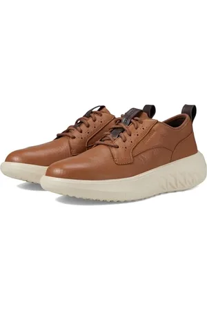 Cole Haan Chaussures Oxford Zerogrand Wfa à Bout uni pour Homme, Casquette Britannique/Blanc Gris, 43 EU