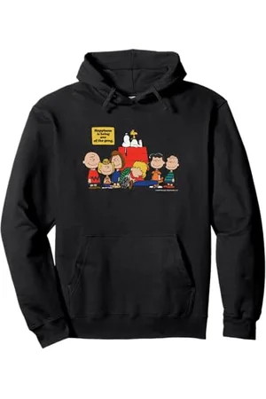 Peanuts Snoopy Woodstock Happy Gang Friends Friendship BFF Vintage Sweat à Capuche
