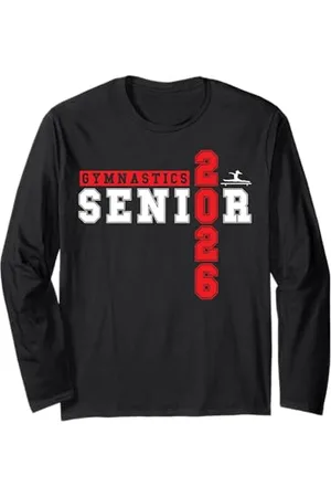 Class of 2026 Graduation Shirts Gymnastique Senior Nuit Gymnastique Senior 2026 Graduation 9 Manche Longue