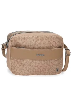El Potro Luna Sac à bandoulière Deux Compartiments , 25 x 18 x 7 cm, Polyester avec détails en Cuir synthétique by Joumma Bags, , Talla única, Bandoulière Deux Compartiments