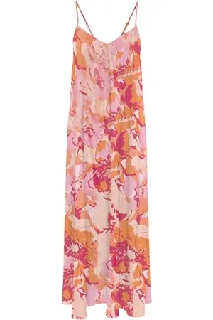 ONLY Onlnova Life Vis Roxy Long Dress AOP Robe Longue, , XL Femmes
