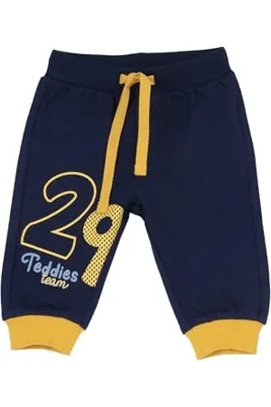 chicco Pantalon Bébé, Confortable et à la Mode, avec Taille Élastique et Élastique à la Cheville, en Coton Doux, Lavable en Machine, Vêtements Bébé 0-24 Mois