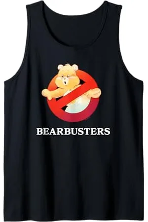 Care Bears Halloween Bearbusters Retro Horror Movie Logo Débardeur