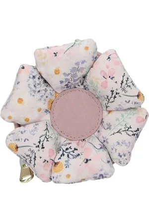 Depesche 13311 TOPModel Summer Feeling Petit sac à bandoulière en forme de fleur, avec motif modèle et patchs colorés, sac à main avec sangle réglable, , s, Décontracté