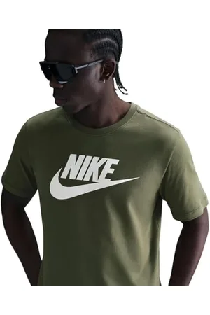 Nike Sportswear AR5004-222 T-Shirt pour Homme, Olive Moyen, Taille L