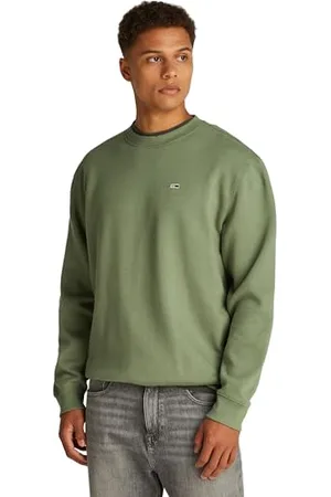 Tommy Hilfiger TJM REG S Flag Crew DM0DM20741 Sweat-Shirt à Enfiler, , XS Homme