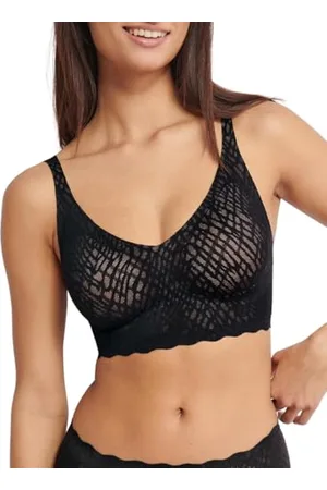 Sloggi Zero Feel Bliss Bralette Femme, Black, XL