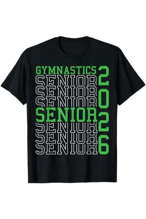 Class of 2026 Graduation Shirts Gymnastique Senior Nuit Gymnastique Senior 2026 Graduation 36 T-Shirt